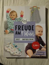Freude am Nähen Jersey Babybekleidung Schnittmuster Buch Größe 56-98 1