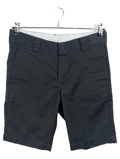 Carhartt Herren Chino Shorts Größe 30 Schwarz Klassisch Workwear