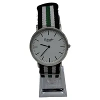 Eichmüller Armbanduhr Minimalistisch NATO-Armband Schwarz Weiß Grün since 1950 1