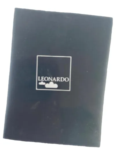 LEONARDO Schmuckset Kette 77cm & Armband Glasperlen Edelstahl Mehrfarbig