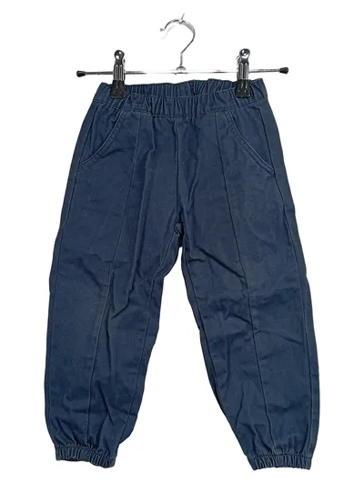 Lily & Dan Kinder Jogginghose Gr. 98 Blau 100% Baumwolle Casual