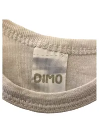 DIMO-TEX Baby Body Langarm Teddy Motiv Gr. 50/56 Beige 100% Baumwolle 2