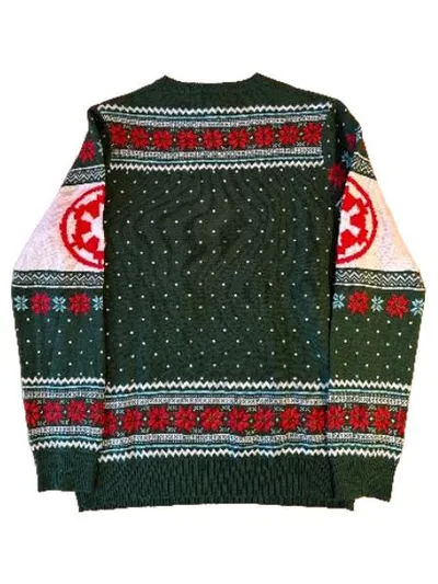 Numskull Designs Star Wars Weihnachtspullover Herren Gr. M Grün Ugly Sweater
