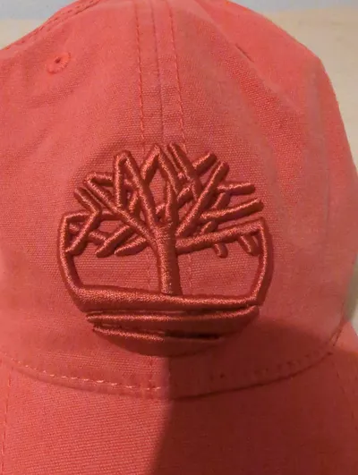 Timberland Baseball Cap Unisex Einheitsgröße Rot Baumwolle Logo Kappe
