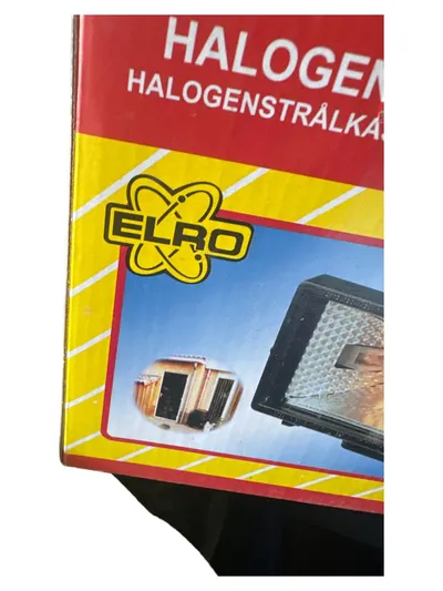 ELRO HL150 Halogen Scheinwerfer Außenstrahler Flutlicht 150W Schwarz