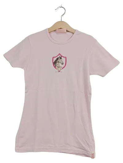 Wendy Mädchen T-Shirt Pferde Motiv Rosa Gr. 152/158 Kurzarm