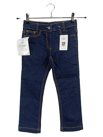 Original Marines Kinder Jeans Mädchen Dunkelblau 128/134 Regular Fit