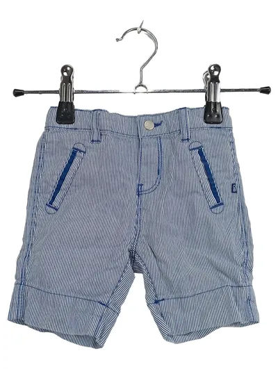 Obaïbi Baby Jungen Shorts Bermuda Gr. 74 Blau Weiß Gestreift Maritim