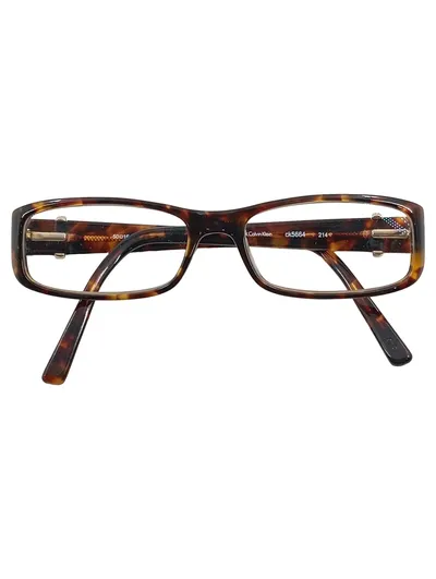 Calvin Klein Brille ck5664 Damen Herren Schildpatt Braun Kunststoff
