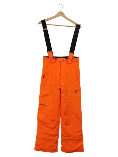 Spyder Skihose Kinder Gr. 164 Orange Schneehose Winterhose Latzhose