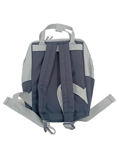HOLIDAY Rucksack Damen Grau Blau Zweifarb Casual Daypack 15L TCM