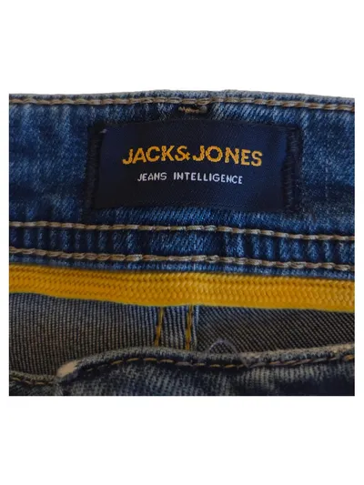 JACK & JONES Herren Jeans Regular Fit W30 L30 Blau Denim Hose