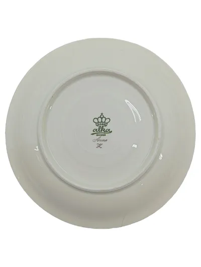 Alka Bavaria Untertasse Unterteller Serie Anne Porzellan Blumenmuster 15cm