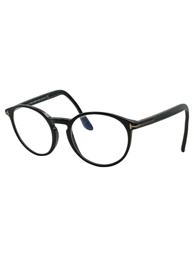 Tom Ford Brille FT5524-B Schwarz Kunststoff Blaulichtfilter 49-19-145