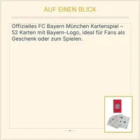FC Bayern München Spielkarten Kartenspiel Fanartikel Skat Poker 4