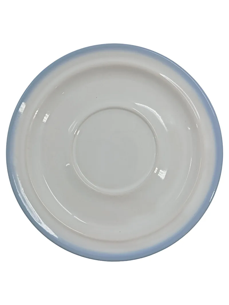 Unterteller Weiß Porzellan 14 cm Klassisch 1