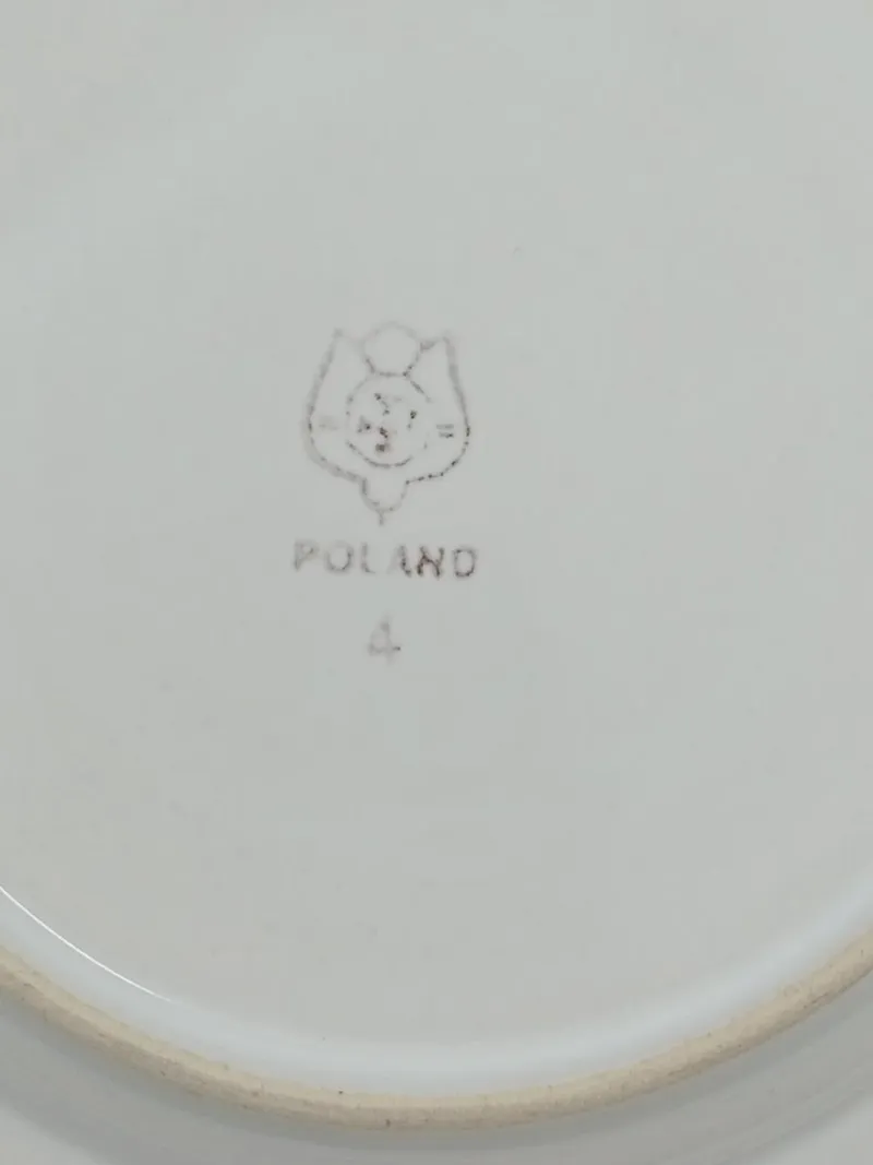 Unterteller Weiß Porzellan 14 cm Klassisch 4