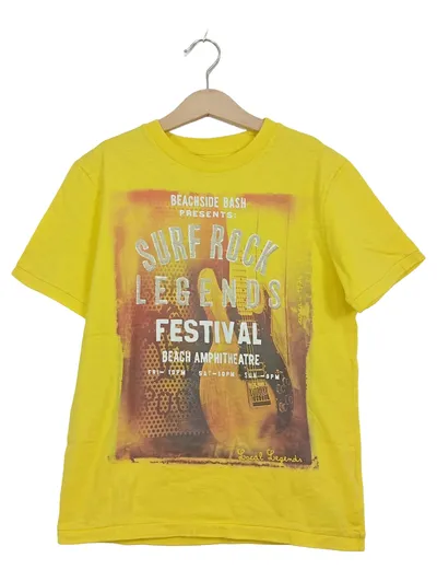GapKids Jungen T-Shirt Surf Rock Legends Festival Gr. 122/128 Gelb