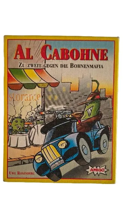 Al Cabohne Zu Zweit Gegen Die Bohnenmafia Kartenspiel Amigo Uwe Rosenberg