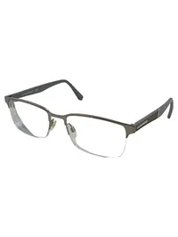 Emporio Armani Brillengestell Herren Metall Halbrahmen Grau EA1119 1