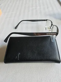Emporio Armani Brillengestell Herren Metall Halbrahmen Grau EA1119 4