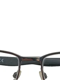 Emporio Armani Brillengestell Herren Metall Halbrahmen Grau EA1119 6