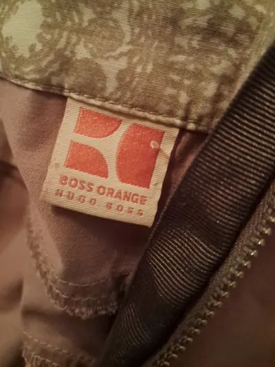 BOSS Orange Bleistiftrock Damen Gr. 34 Beige Baumwolle Rock
