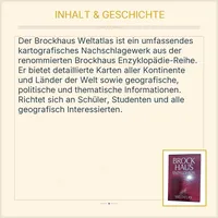 Brockhaus Enzyklopädie Weltatlas - Großer Weltatlasband 3