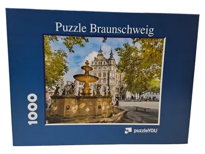 puzzleYOU Puzzle Braunschweig 1000 Teile Sehenswürdigkeiten Stadt Architektur