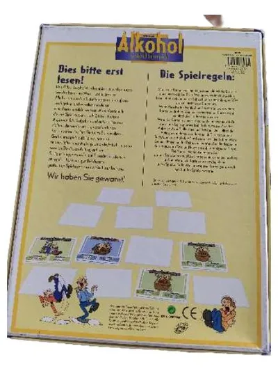 Alkohol Gedächtnisspiel miko.nl Partyspiel Trinkspiel Kartenspiel