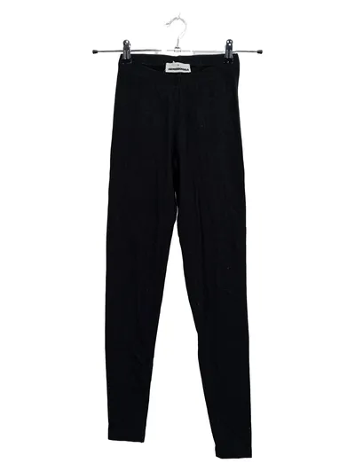ARMEDANGELS Damen Leggings Schwarz Gr. XS Basic Baumwolle Stretch