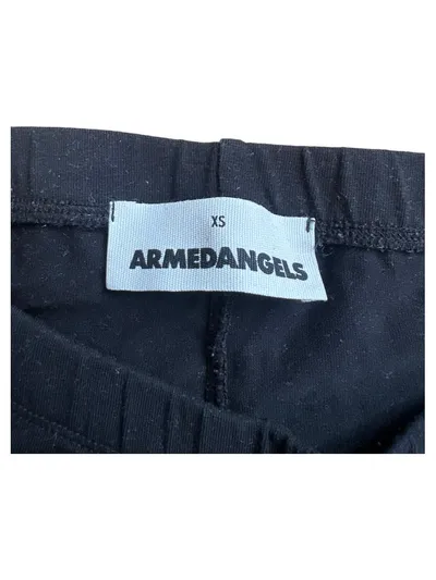ARMEDANGELS Damen Leggings Schwarz Gr. XS Basic Baumwolle Stretch