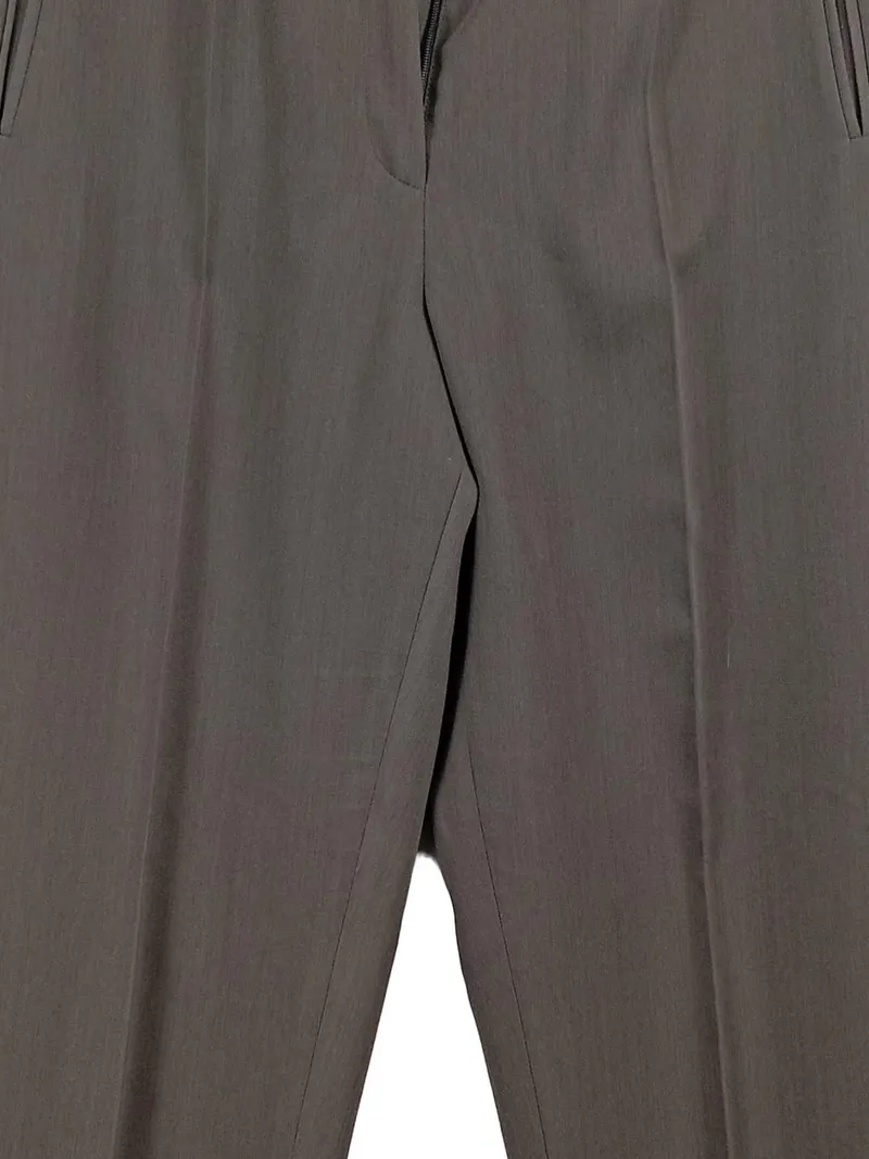 Dinomoda Damen Stoffhose Gr. 38 Grau Klassisch Business Hose 4