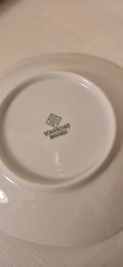 Schirnding Porzellan Unterteller 14 cm Weiß Uni Minimalistisch