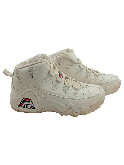 FILA Grant Hill Damen Sneaker High-Top Weiß Retro Basketballschuh Gr. 38