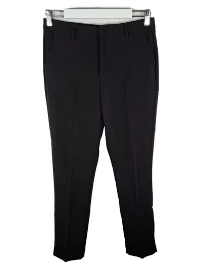 VS MISS Damen Stoffhose Schwarz Gr. 36 Business Slim Fit Elegant