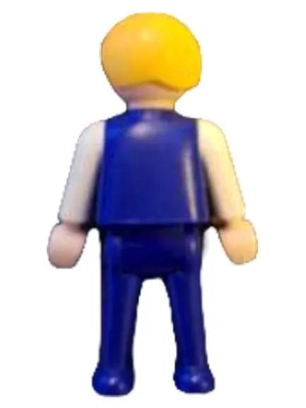 Playmobil Junge mit blauer Kleidung Spielfigur Kind ab 4 Jahre 2