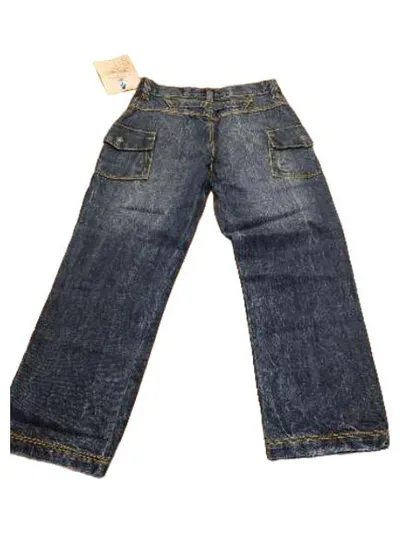 Original Marines Jeans Hose Kinder Gr. 128/134 Blau Regular Fit Denim