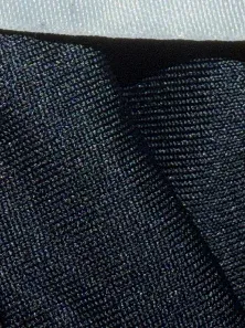 Tommy Hilfiger Bikini Damen Schwarz Schnürung Ringe Gr. 36 5