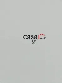 casa NOVA Essteller Porzellan Weiß Quadratisch Modern 19cm 4