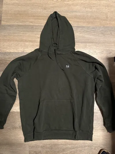 Under Armour Herren Kapuzenpullover Hoodie Oliv Gr. XL Sportlich