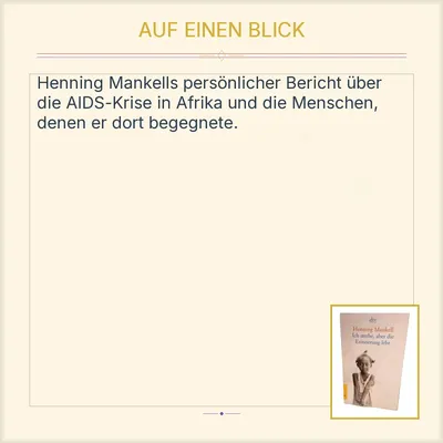 Henning Mankell - Ich sterbe, aber die Erinnerung lebt | dtv Taschenbuch
