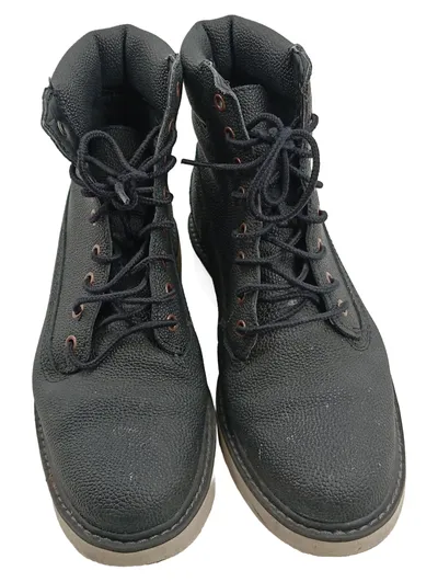 Timberland Damen Stiefel Schnürstiefel Schwarz Gr. 38 Outdoor Leder