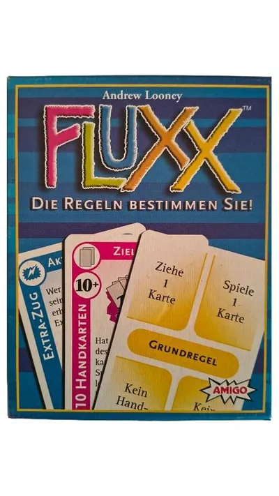 Fluxx Kartenspiel Amigo Andrew Looney Regelspiel 2-6 Spieler ab 8 Jahre