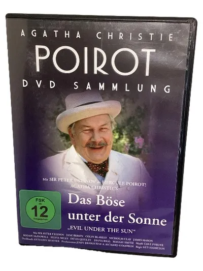 Agatha Christie's Poirot - Das Böse unter der Sonne DVD Sir Peter Ustinov Krimi