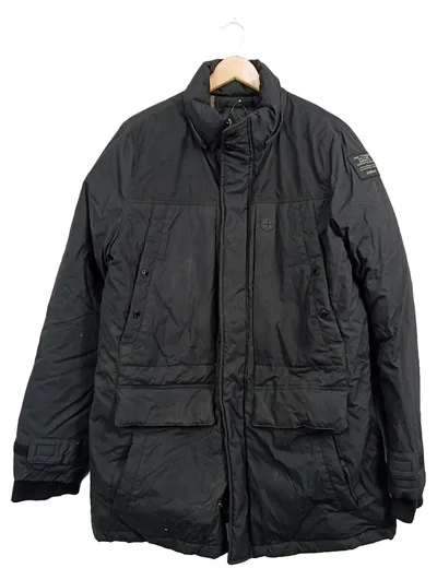 Schott NYC Herren Steppjacke Schwarz Gr. L Nylon Urban Winter