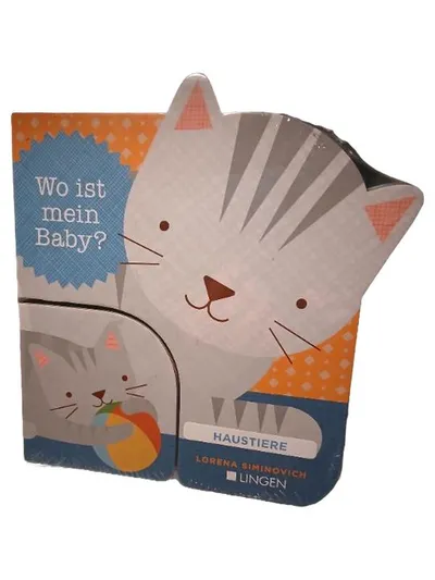 Wo ist mein Baby? Haustiere - Lorena Siminovich Babybuch Pappbuch Lingen