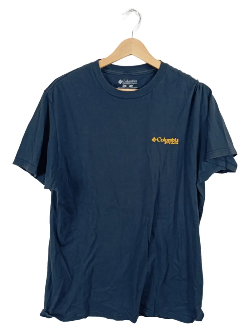 Columbia PHG Kinder T-Shirt Whitetail Deer Navy Blau Gr. L/152 1