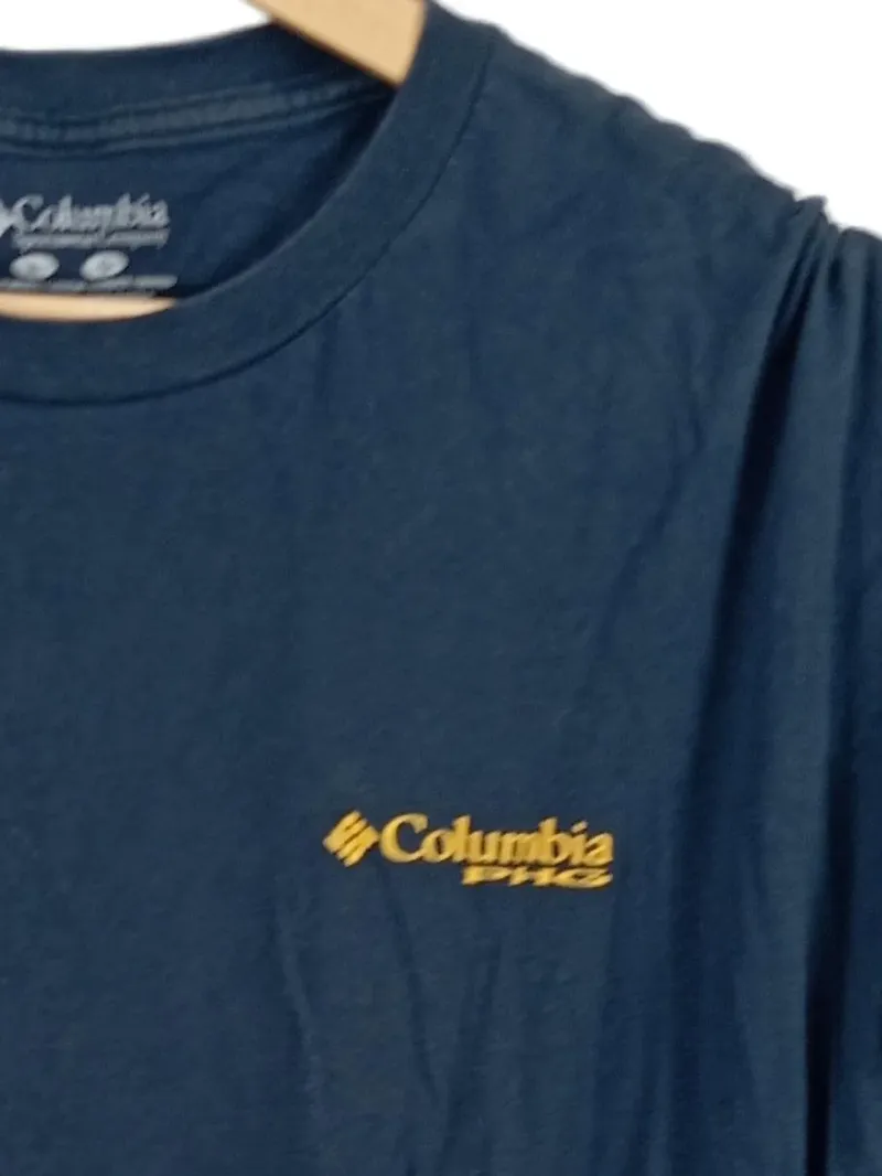 Columbia PHG Kinder T-Shirt Whitetail Deer Navy Blau Gr. L/152 3