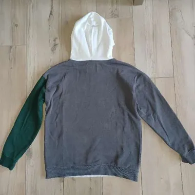 Zara Kids Kapuzenpullover Hoodie Bulldogge MCMXC Gr. 152 Mehrfarbig
